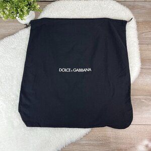 Dolce & Gabbana Dust Bag: Drawstrings, Black